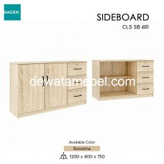 Multipurpose Cabinet  Size 120 - Garvani CLS SB 601 / Sonoma
